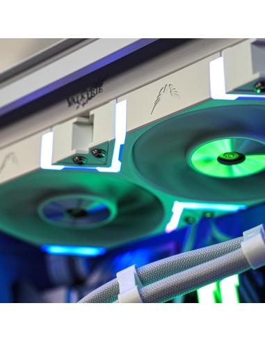 Valkyrie Dragonfang 240 ARGB Kit Refrigeración Líquida Blanco