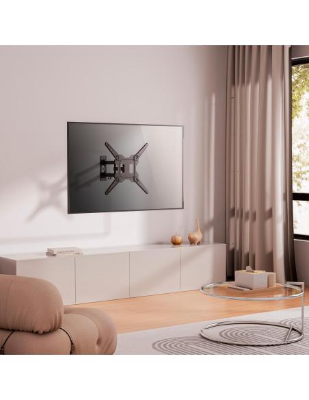 Aisens WT55TSE-153 Soporte Eco Giratorio/Inclinable para Monitor/TV 23”-55” VESA 400x400 Máx. 30Kg