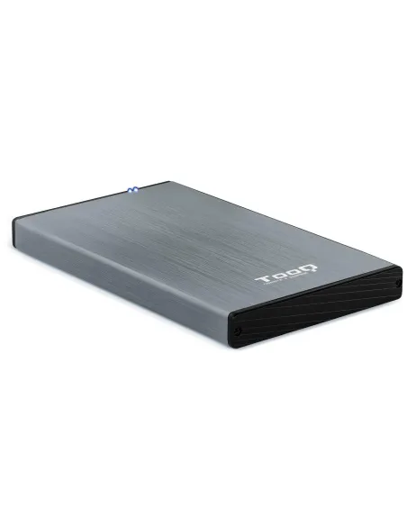 TooQ TQE-2527G Caja Externa 2.5" SATA3 micro USB-B 3.0 Gris