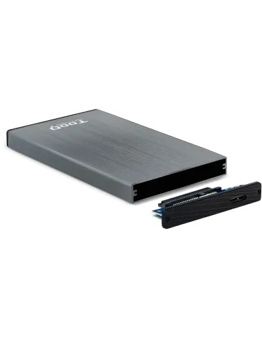TooQ TQE-2527G Caja Externa 2.5" SATA3 micro USB-B 3.0 Gris