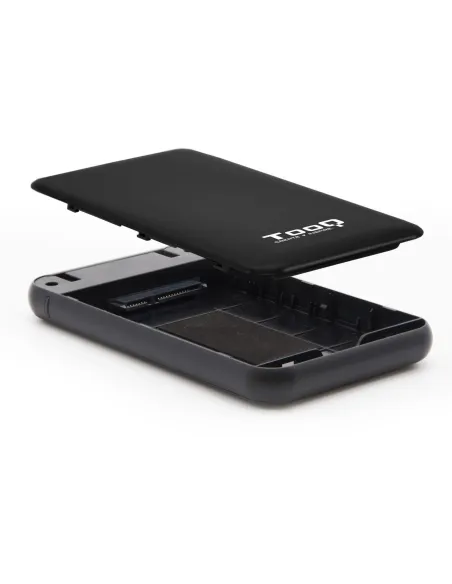 TooQ TQE-2528B Caja Externa 2.5" SATA3 micro USB 3.2 Negro