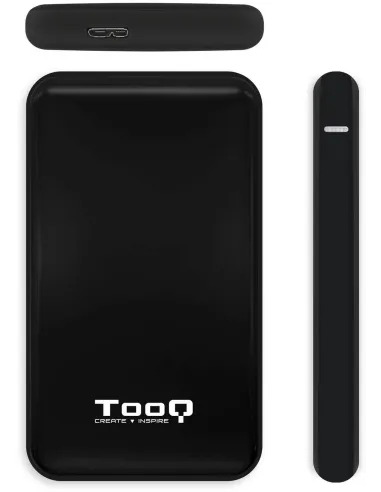 TooQ TQE-2528B Caja Externa 2.5" SATA3 micro USB 3.2 Negro
