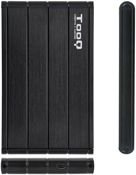 TooQ TQE-2530B Caja Externa 2.5" SATA3 USB 3.0 SATA Negra