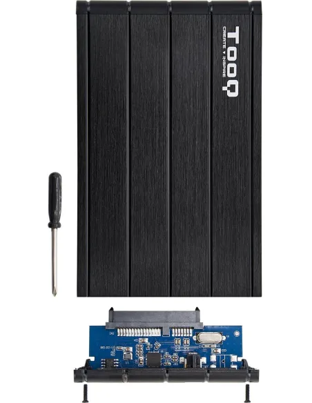 TooQ TQE-2530B Caja Externa 2.5" SATA3 USB 3.0 SATA Negra