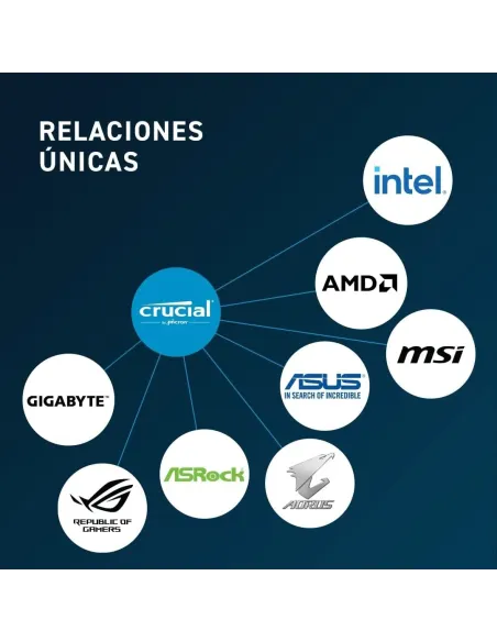 Crucial CT32G56C46S5 DDR5 32GB 5600MHz CL46 Negra