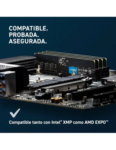 Crucial CT32G56C46S5 DDR5 32GB 5600MHz CL46 Negra