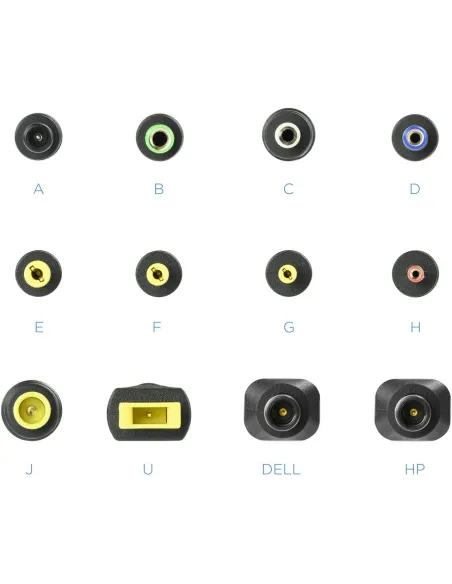 TooQ TQLC-90BS02M Cargador Universal 90W Negro