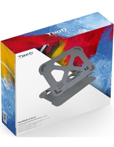 TooQ TQLRS0012-AL-G Soporte para Portátiles Hasta 17.3" Gris
