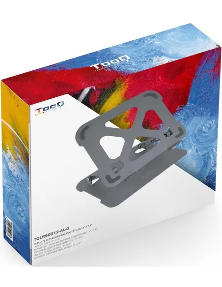 TooQ TQLRS0012-AL-G Soporte para Portátiles Hasta 17.3" Gris