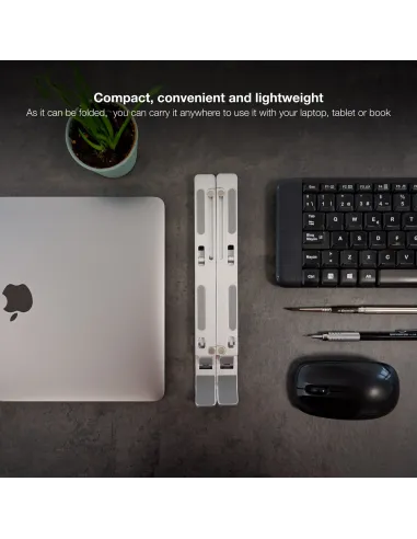 TooQ TQLRS0035-AL Soporte para Portátil Hasta 15" Máx. 5 Kg Gris