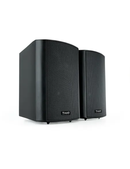 TooQ TQOWS-01B Altavoces 2.0 Pared Pizarra 2x30W Negro