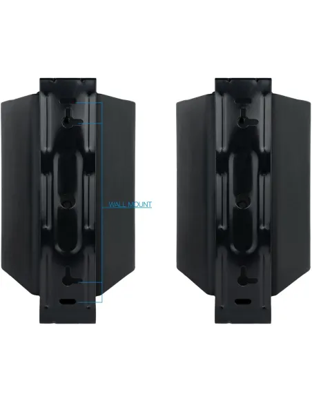 TooQ TQOWS-01B Altavoces 2.0 Pared Pizarra 2x30W Negro