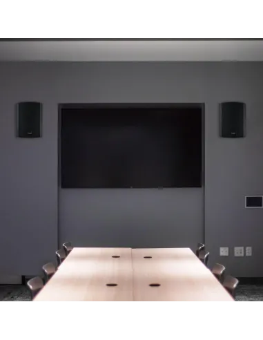 TooQ TQOWS-01B Altavoces 2.0 Pared Pizarra 2x30W Negro