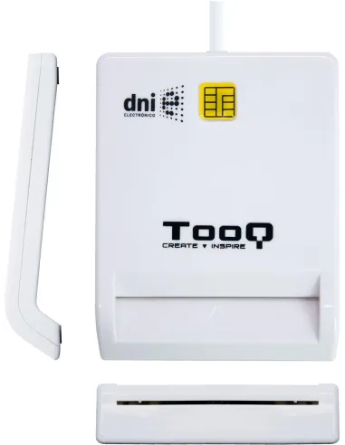 TooQ TQR-210W Lector de DNI-e USB-A 2.0 Blanco