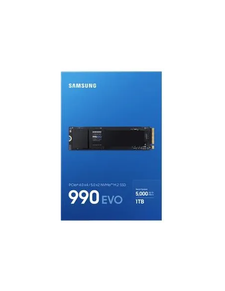 Samsung 990 EVO SSD 1TB PCIe 5.0 NVMe M.2 V-NAND TLC