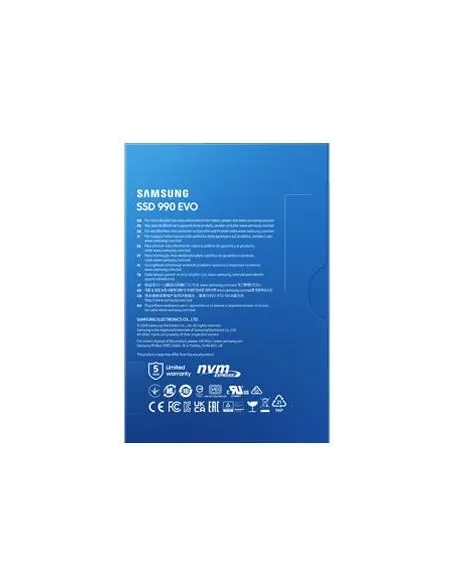 Samsung 990 EVO SSD 1TB PCIe 5.0 NVMe M.2 V-NAND TLC