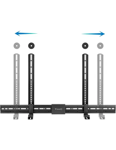 TooQ TQSBM-01 Soporte Barra Sonido para TV Multi-Instalación Máx. 15 Kg Negra