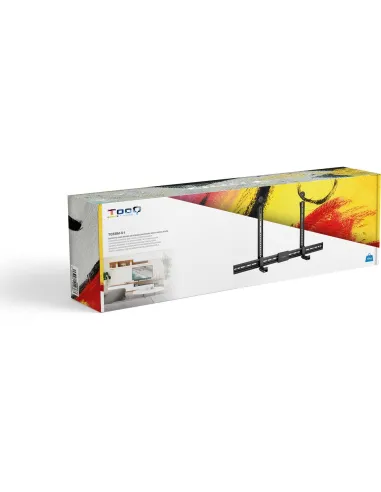 TooQ TQSBM-01 Soporte Barra Sonido para TV Multi-Instalación Máx. 15 Kg Negra