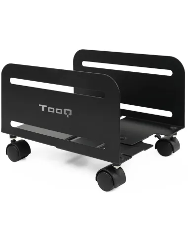 TooQ UMCS0004-B Soporte para CPU con Ruedas Máx. 10 Kg Negro