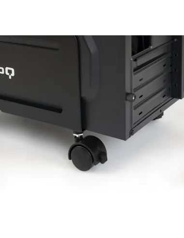 TooQ UMCS0004-B Soporte para CPU con Ruedas Máx. 10 Kg Negro