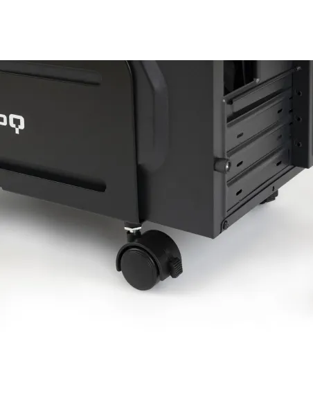 TooQ UMCS0004-B Soporte para CPU con Ruedas Máx. 10 Kg Negro