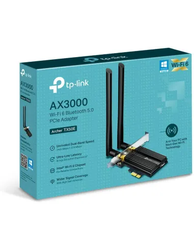TP-Link Archer TX50E Tarjeta de Red Wi-Fi 6 Bluetooth 5.0 AX3000