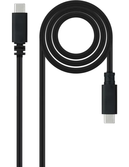 Nanocable 10.01.2301-L150 Cable USB-C/USB-C 1.5m Negro