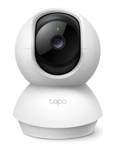 TP-Link Tapo C200 Cámara de Vigilancia 360º Wifi con Visión Nocturna y Sensor de Movimiento Blanca-RED50749