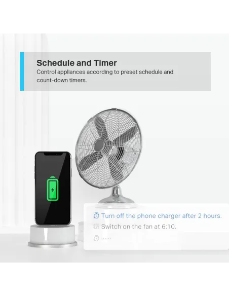 TP-Link Tapo P100 Enchufe Inteligente 2300 W Mini Smart Wifi/Bluetooth Blanco