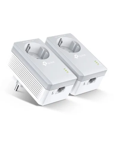 TP-Link TL-PA4010P KIT PLC Powerline Red Eléctrica AV600 Enchufe Integrado 2 Unidades
