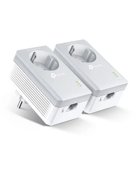 TP-Link TL-PA4010P KIT PLC Powerline Red Eléctrica AV600 Enchufe Integrado 2 Unidades