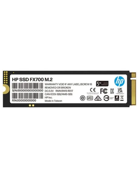 HP FX700 500GB SSD M.2 PCIe Gen 4 NVMe
