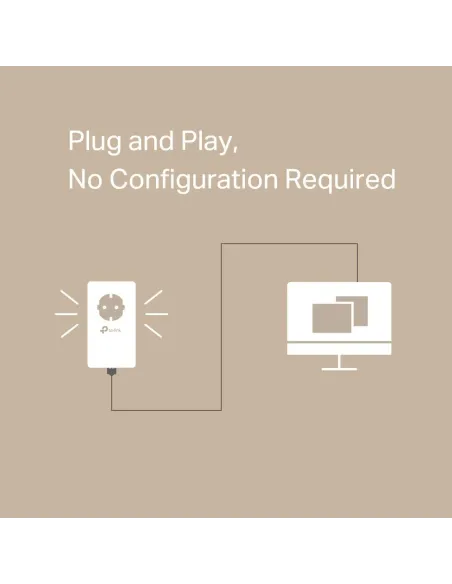 TP-Link TL-PA7017P KIT PLC Powerline Red Eléctrica AV1000 Gigabit Enchufe Incorporado 2 Unidades