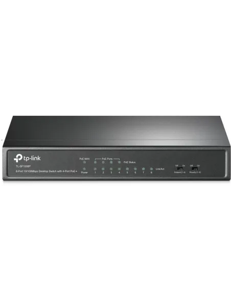 TP-Link TL-SF1008P Switch 4 Puertos + 4 Puertos PoE +