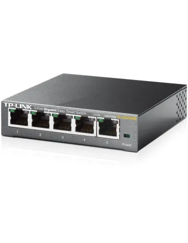 TP-Link TL-SG105E Easy Smart Switch L2 Gestionado 5 Puertos