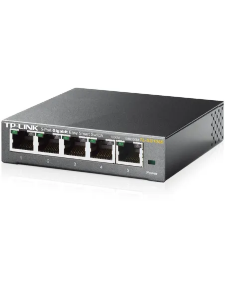 TP-Link TL-SG105E Easy Smart Switch L2 Gestionado 5 Puertos