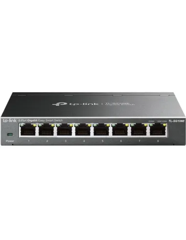 TP-Link TL-SG108E V3 Switch L2 Gestionado 8 Puertos