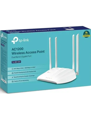 TP-Link TL-WA1201 Punto de Acceso Gigabit PoE Doble Banda AC1200