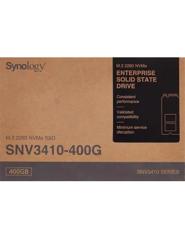Synology SNV3410-400G SSD 400GB M.2 2280 NVMe PCIe 3.0x4