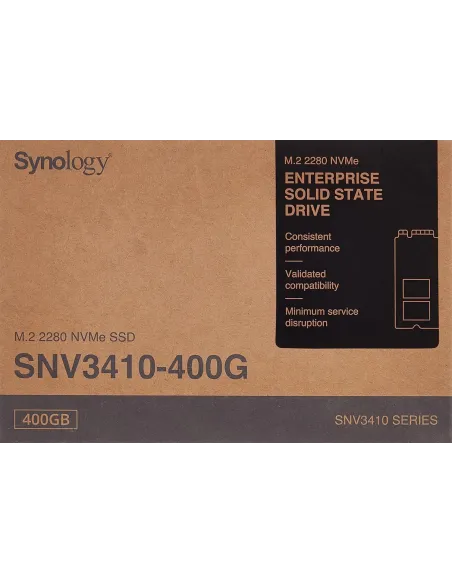 Synology SNV3410-400G SSD 400GB M.2 2280 NVMe PCIe 3.0x4