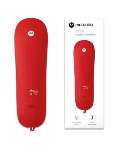 Motorola CT50 Teléfono Fijo Gondola Rojo