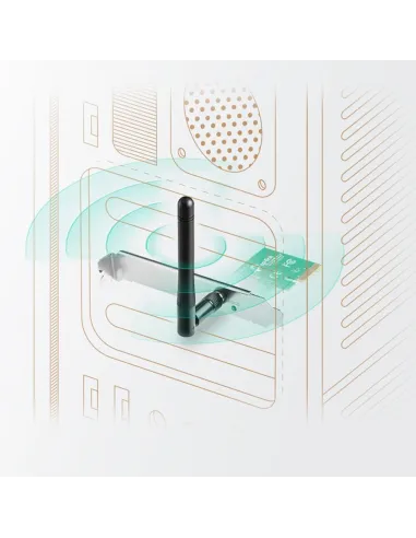 TP-Link TL-WN781ND Tarjeta de Red Inalámbrica 150Mbps Wifi 3 PCI Express