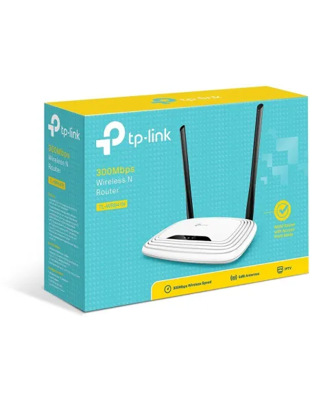 TP-Link TL-WR841N Router N Inalámbrico 300 Mbps Wifi 4 Ethernet