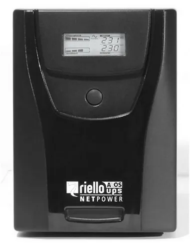 Riello NetPower Línea Interactiva NPW1000 SAI 1000VA 360W