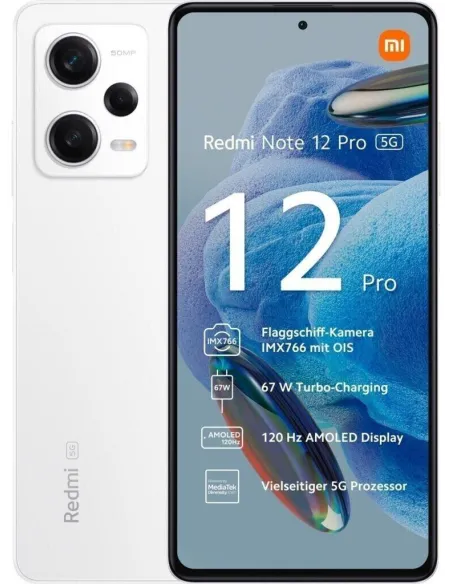 Xiaomi Redmi Note 12 Pro 5G 6/128GB Blanco