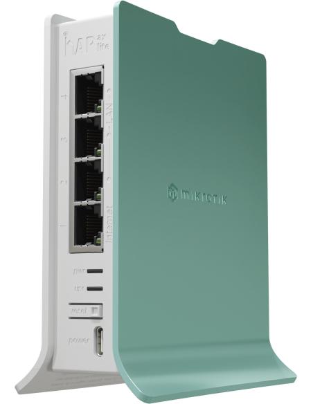 Mikrotik hAP Router Inalámbrico Gigabit Ethernet Banda 2,4 GHz Verde/Blanco