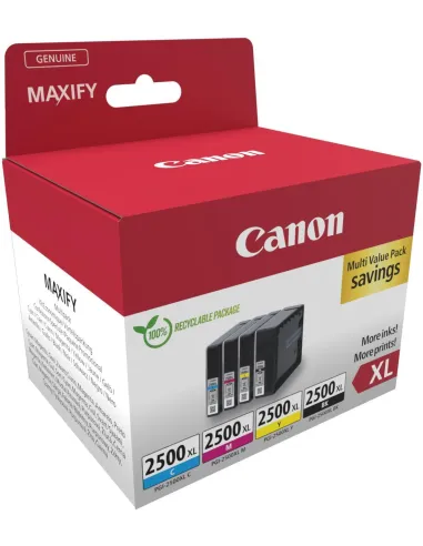 Canon PGI-2500XL Cartucho de Tinta Original Alta Capacidad Negro + Tricolor