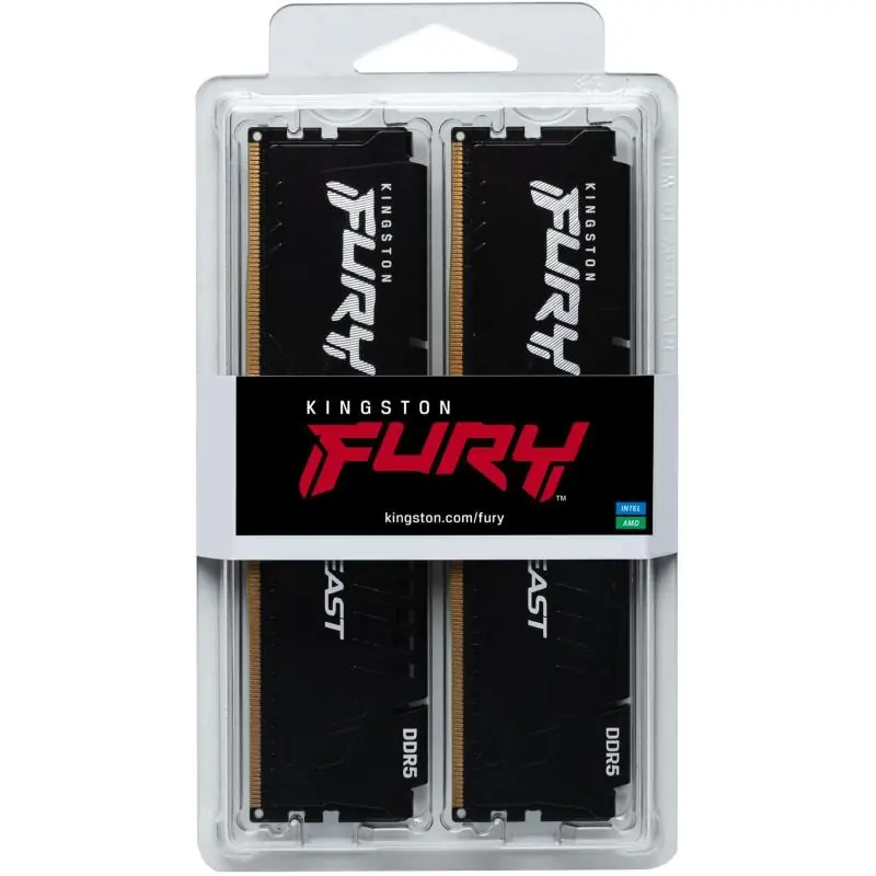 Kingston FURY Beast DDR5 6000MHz 16GB (2x8GB) CL36 Negro