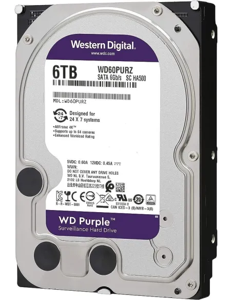 Western Digital WD64PURZ 6TB 3.5" SATA3