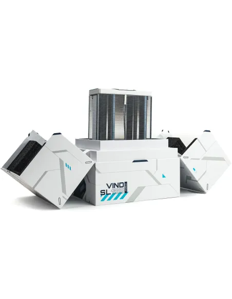 Valkyrie Vind SL125 Disipador CPU 120mm aRGB Blanco